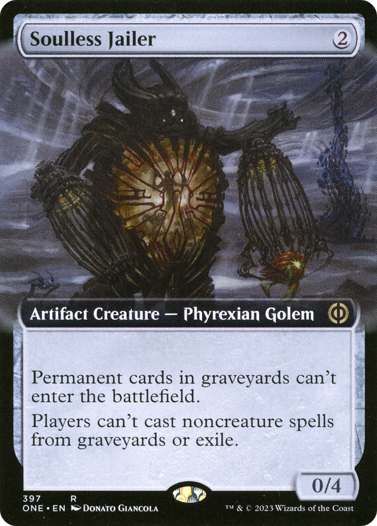 Soulless Jailer (Extended Art) [Phyrexia: All Will Be One] | Devastation Store