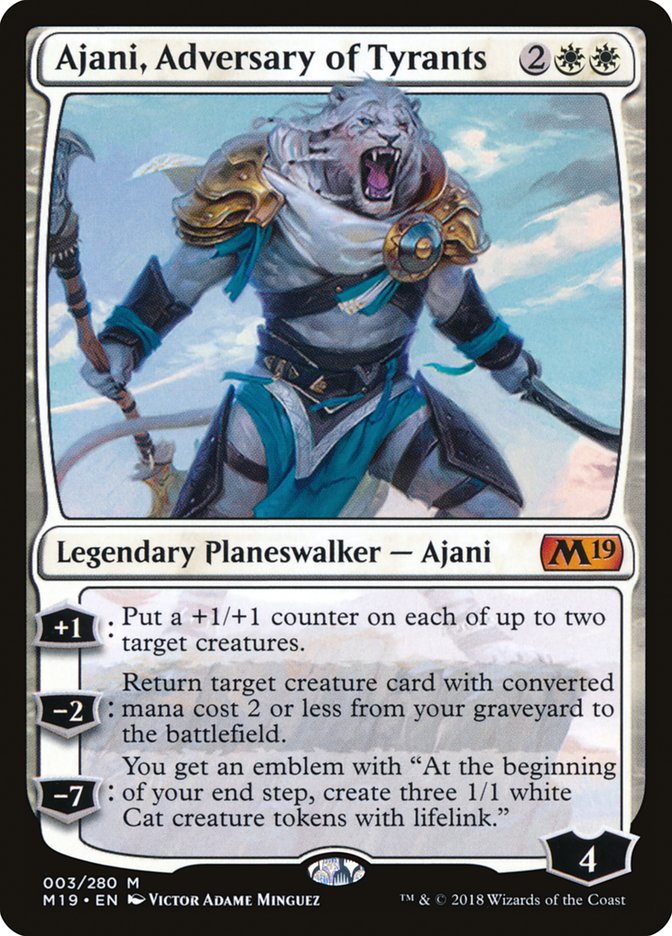 Ajani, Adversary of Tyrants [Core Set 2019] - Devastation Store | Devastation Store