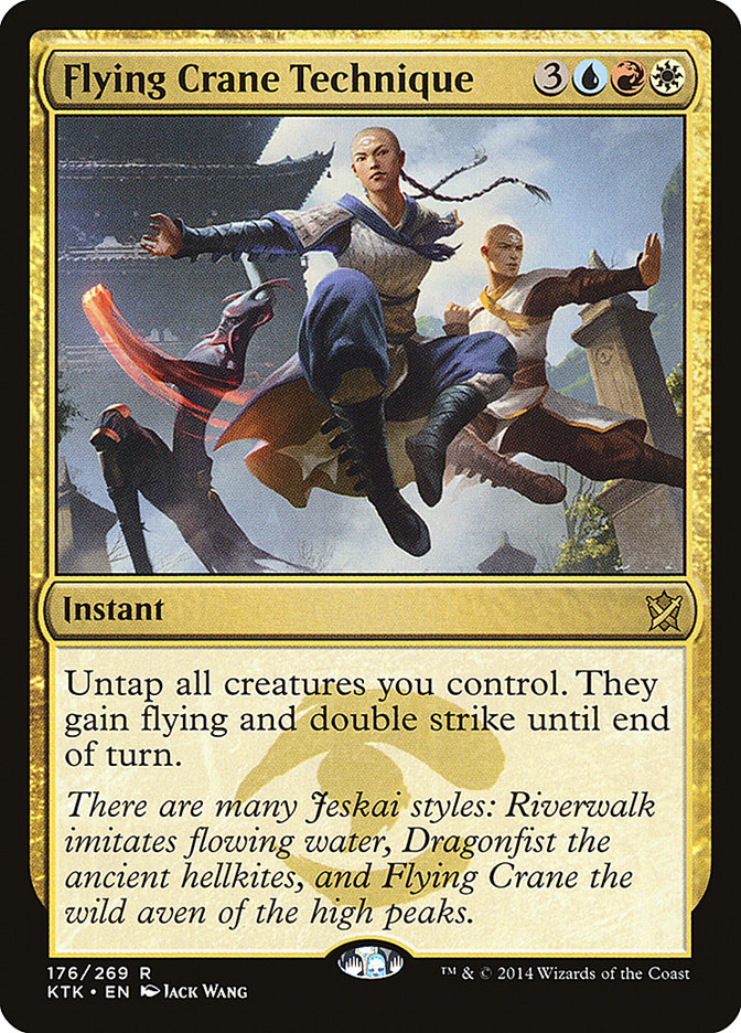 Flying Crane Technique [Khans of Tarkir] | Devastation Store