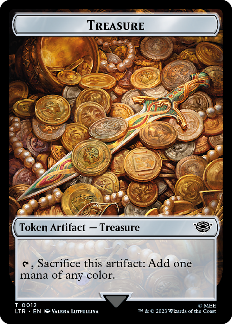 Food (09) // Treasure Double-Sided Token [The Lord of the Rings: Tales of Middle-Earth Tokens] | Devastation Store