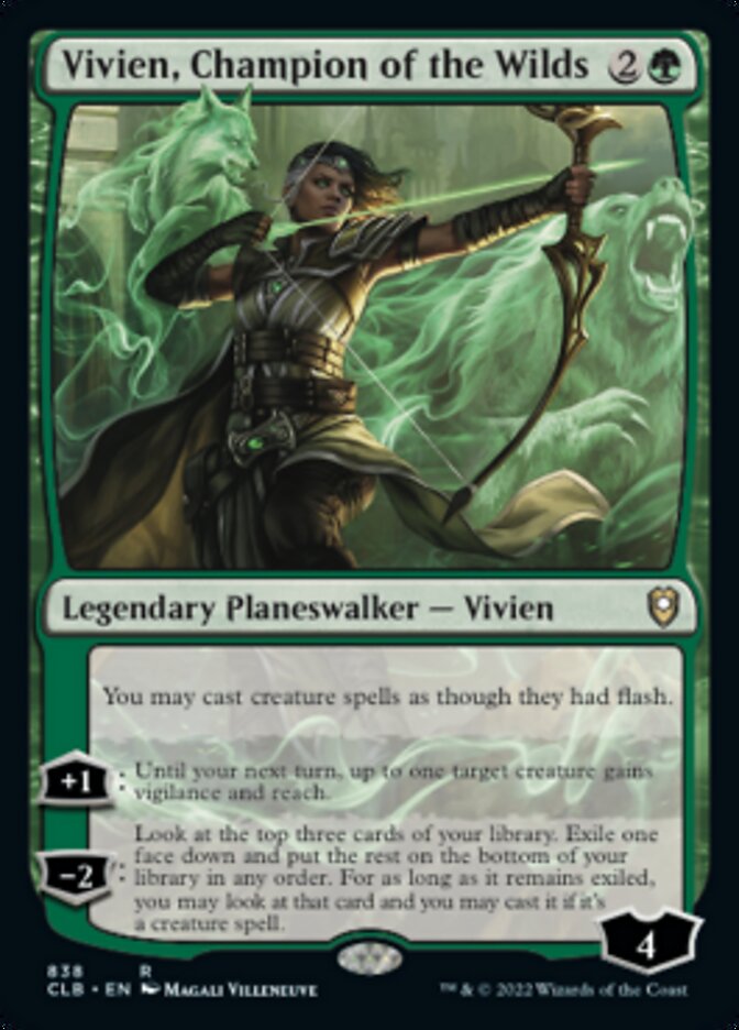 Vivien, Champion of the Wilds [Commander Legends: Battle for Baldur's Gate] | Devastation Store
