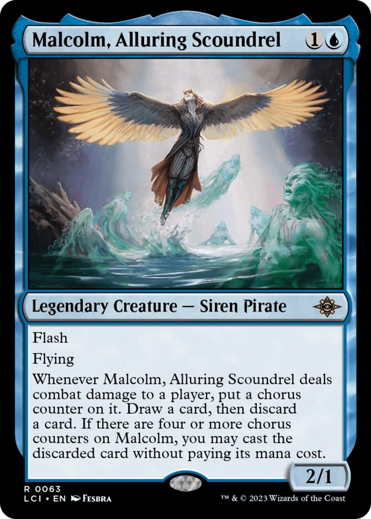 Malcolm, Alluring Scoundrel [The Lost Caverns of Ixalan] | Devastation Store