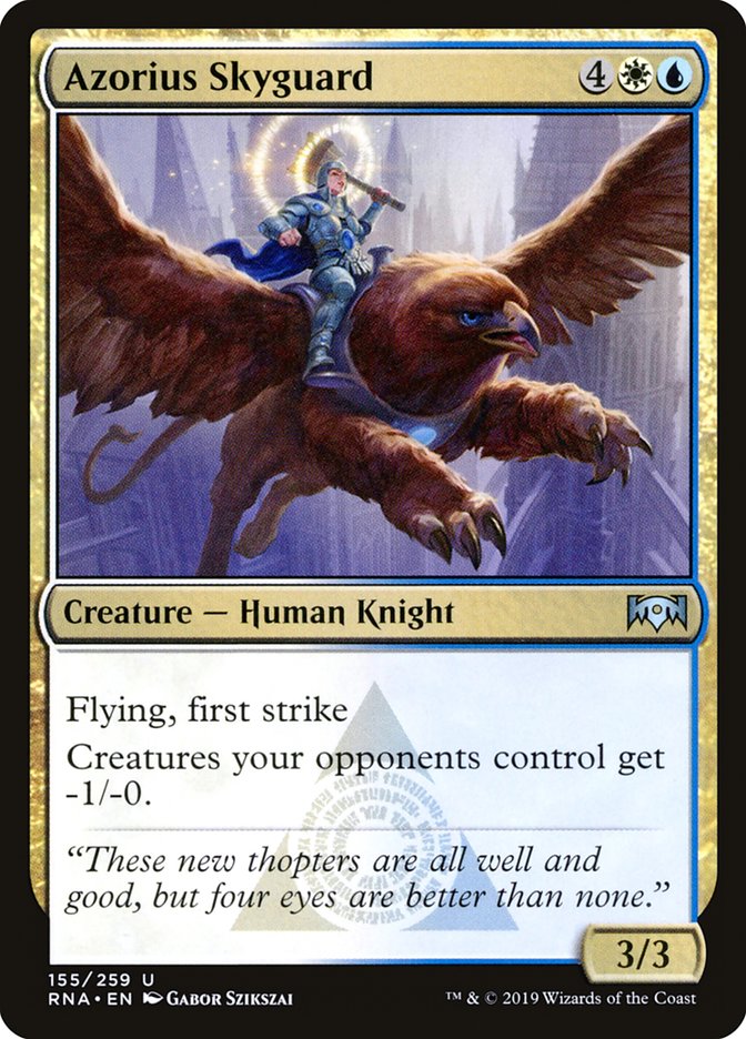 Azorius Skyguard [Ravnica Allegiance] | Devastation Store