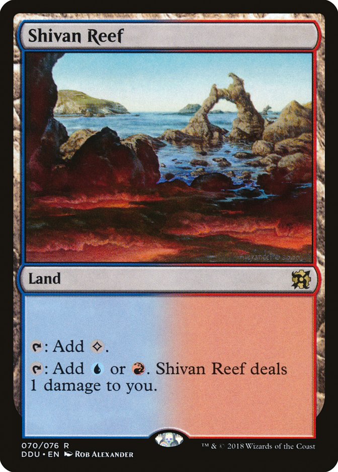 Shivan Reef [Duel Decks: Elves vs. Inventors] | Devastation Store