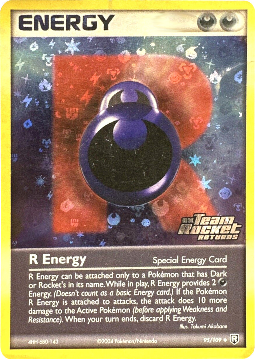 R Energy (95/109) (Stamped) [EX: Team Rocket Returns] | Devastation Store