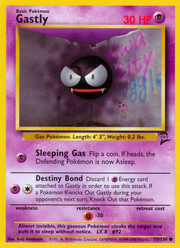 Gastly (75/130) [Base Set 2] | Devastation Store