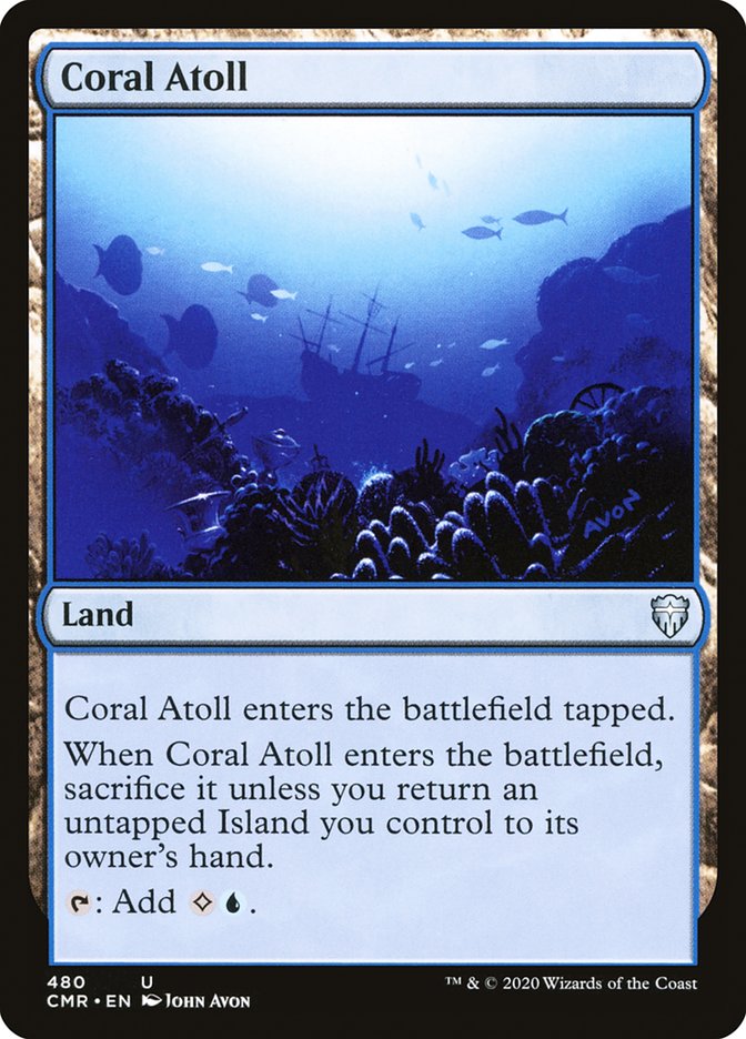 Coral Atoll [Commander Legends] | Devastation Store