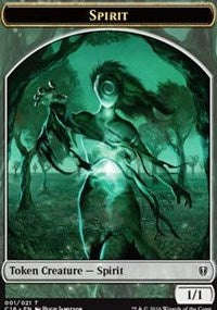 Spirit Double-sided Token [Commander 2016 Tokens] | Devastation Store