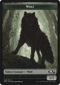 Zombie // Wolf Double-Sided Token [Game Night 2019 Tokens] | Devastation Store