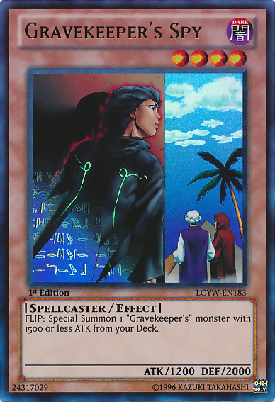 Gravekeeper's Spy [LCYW-EN183] Ultra Rare | Devastation Store