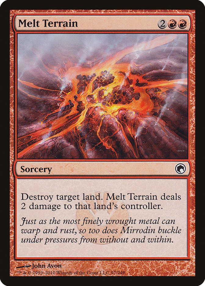 Melt Terrain [Scars of Mirrodin] - Devastation Store | Devastation Store