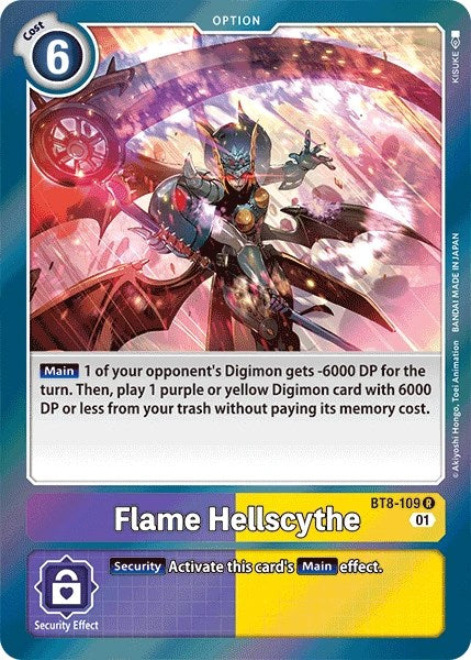 Flame Hellscythe [BT8-109] [Revision Pack Cards] | Devastation Store