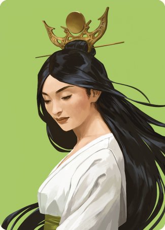 Azusa, Lost but Seeking Art Card [Commander Masters Art Series] | Devastation Store