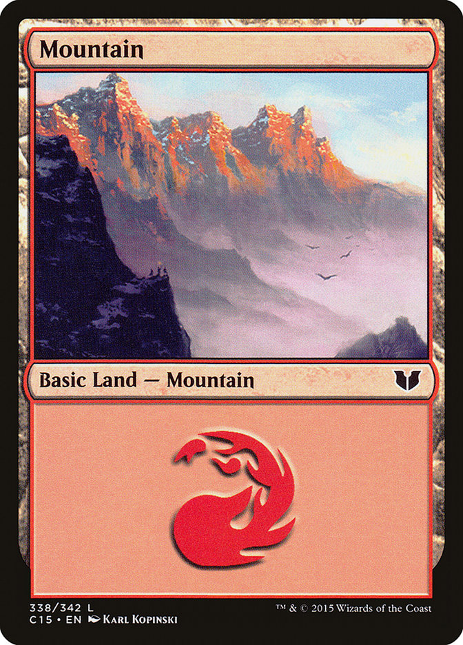 Mountain (338) [Commander 2015] | Devastation Store