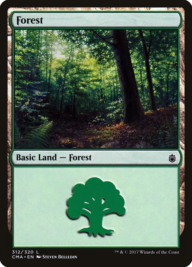 Forest (312) [Commander Anthology] | Devastation Store
