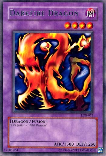 Darkfire Dragon [LOB-019] Rare | Devastation Store