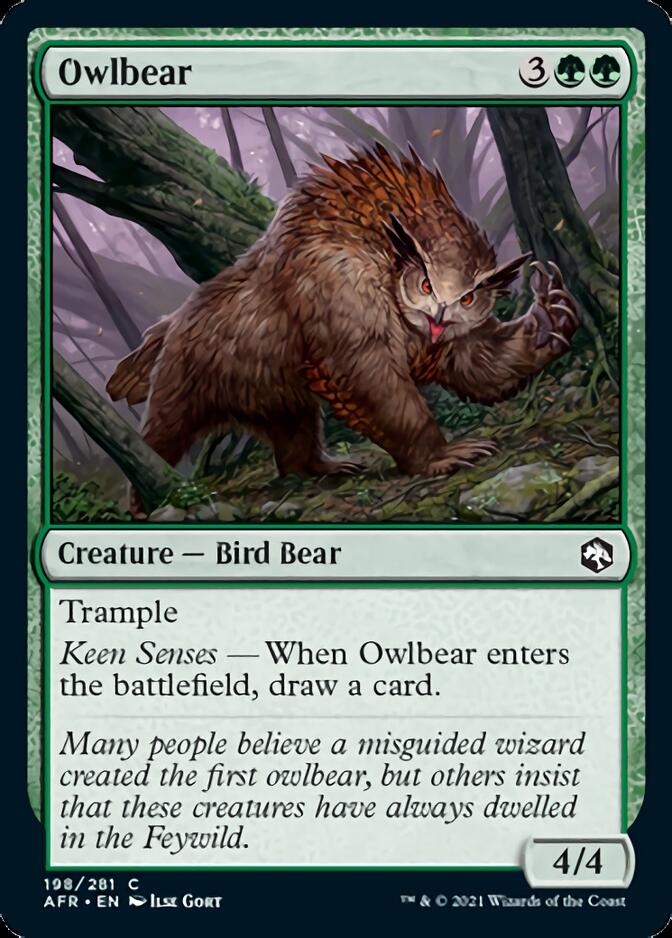 Owlbear [Dungeons & Dragons: Adventures in the Forgotten Realms] | Devastation Store