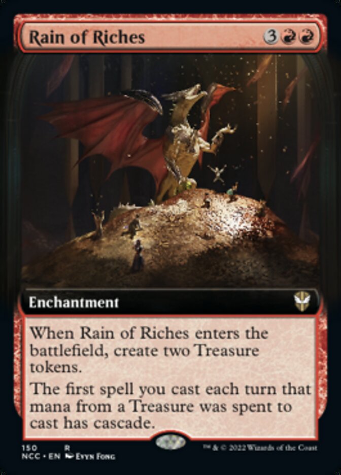 Rain of Riches (Extended Art) [Streets of New Capenna Commander] | Devastation Store