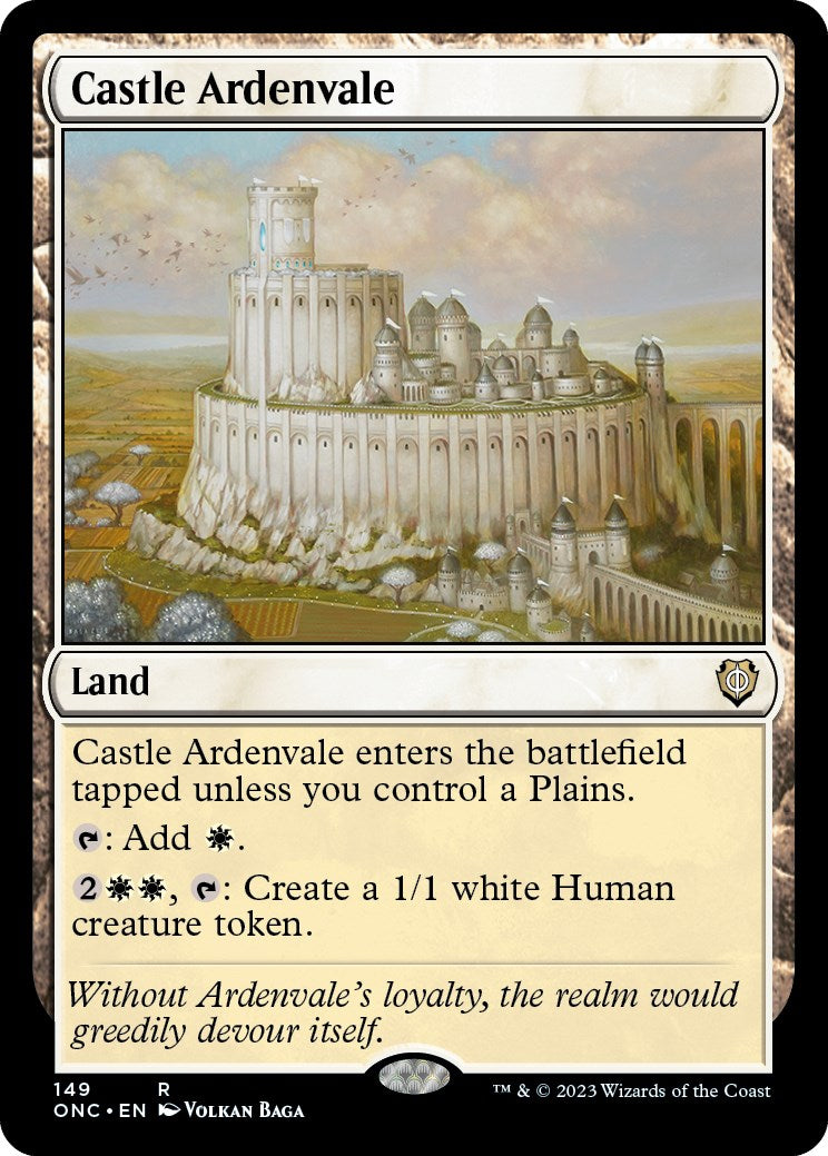 Castle Ardenvale [Phyrexia: All Will Be One Commander] | Devastation Store