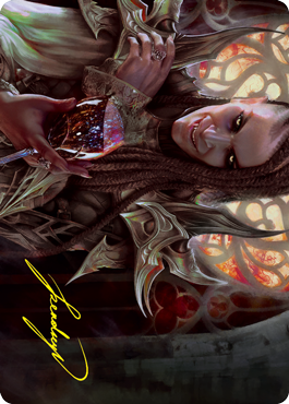 Voldaren Epicure 2 Art Card (Gold-Stamped Signature) [Innistrad: Crimson Vow Art Series] | Devastation Store