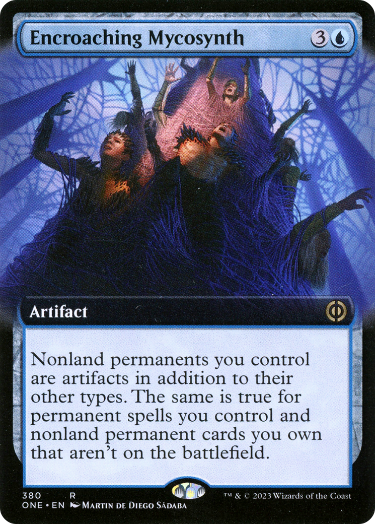 Encroaching Mycosynth (Extended Art) [Phyrexia: All Will Be One] | Devastation Store