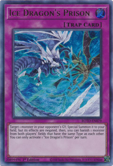 Ice Dragon's Prison [ROTD-EN079] Ultra Rare | Devastation Store