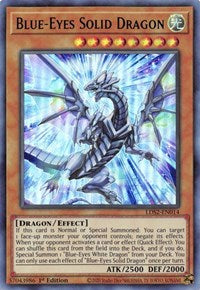 Blue-Eyes Solid Dragon (Green) [LDS2-EN014] Ultra Rare | Devastation Store