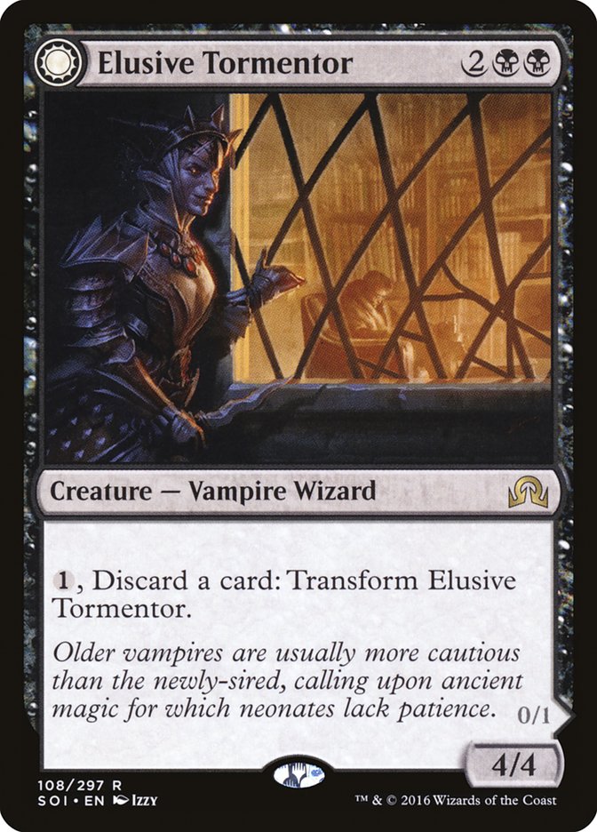 Elusive Tormentor // Insidious Mist [Shadows over Innistrad] | Devastation Store