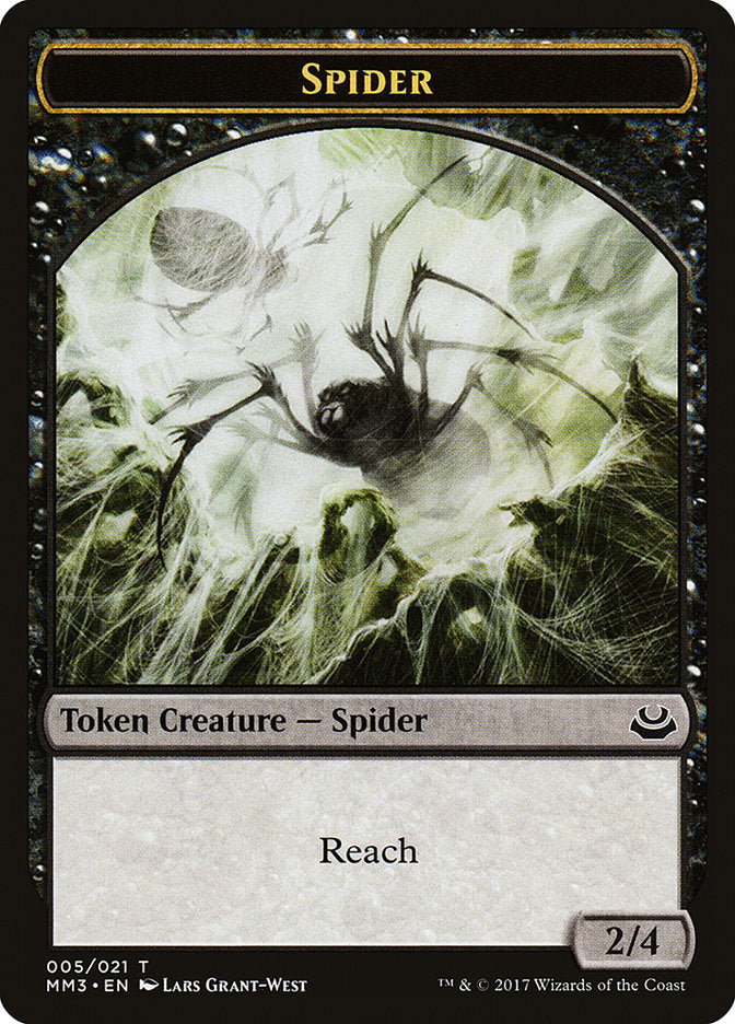 Spider [Modern Masters 2017 Tokens] - Devastation Store | Devastation Store