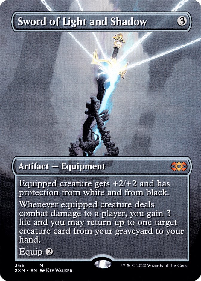 Sword of Light and Shadow (Toppers) [Double Masters Extended Art] | Devastation Store