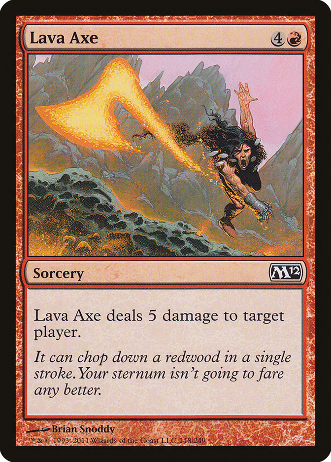 Lava Axe [Magic 2012] - Devastation Store | Devastation Store