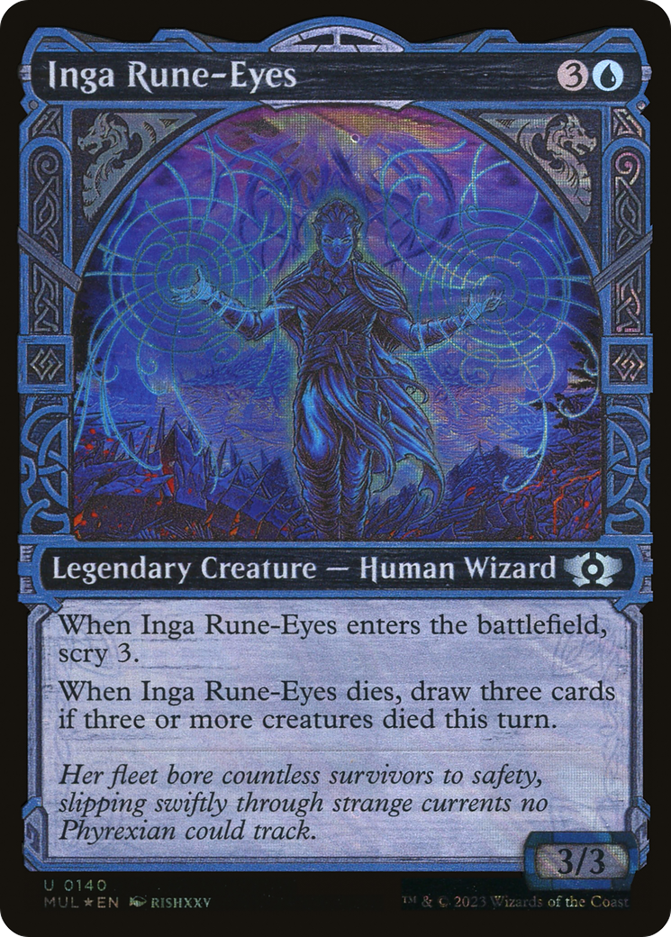 Inga Rune-Eyes (Halo Foil) [Multiverse Legends] | Devastation Store
