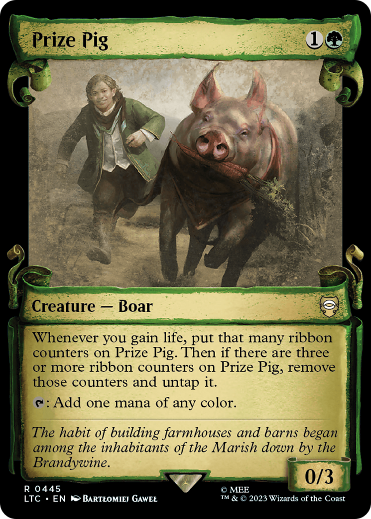 Prize Pig [The Lord of the Rings: Tales of Middle-Earth Commander Showcase Scrolls] | Devastation Store