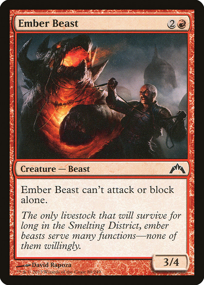 Ember Beast [Gatecrash] - Devastation Store | Devastation Store