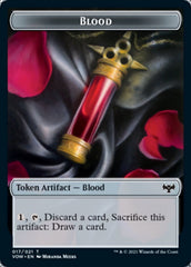 Blood // Spirit (002) Double-sided Token [Innistrad: Crimson Vow Tokens] | Devastation Store