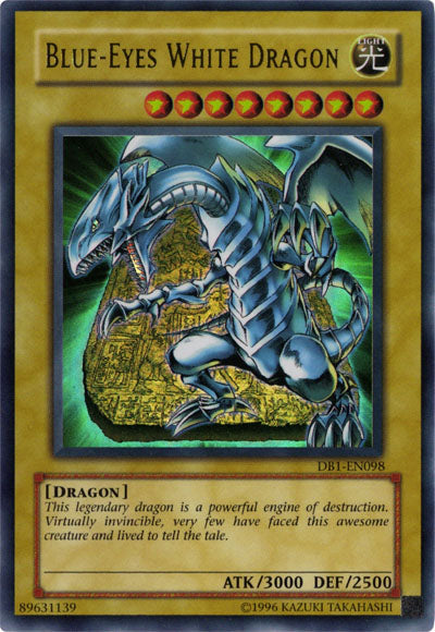 Blue-Eyes White Dragon [DB1-EN098] Ultra Rare | Devastation Store