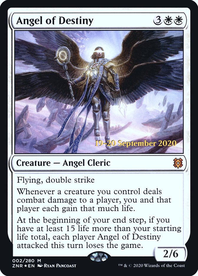 Angel of Destiny [Zendikar Rising Prerelease Promos] | Devastation Store