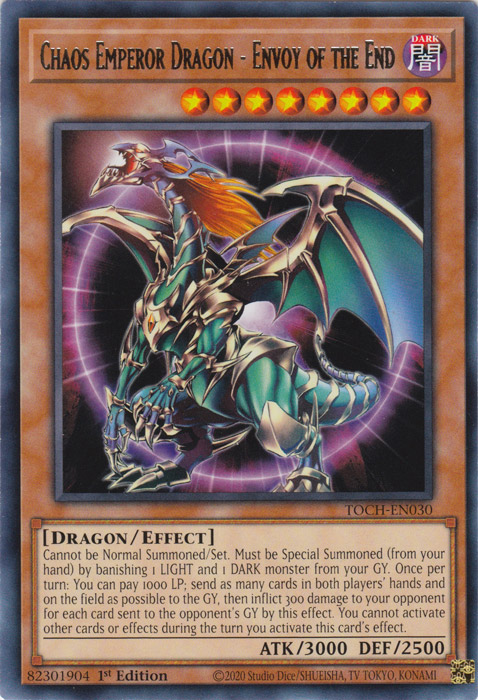 Chaos Emperor Dragon - Envoy of the End [TOCH-EN030] Rare | Devastation Store