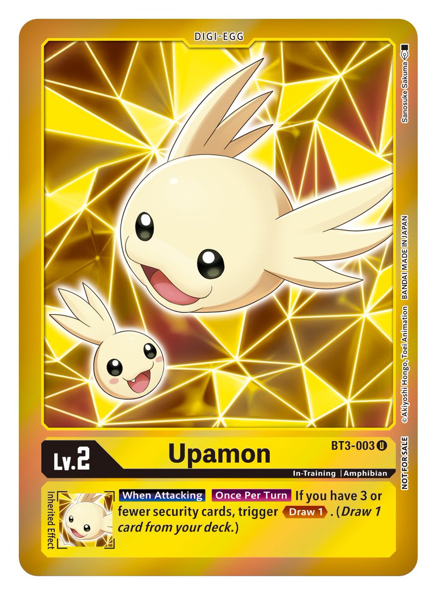Upamon [BT3-003] (Event Pack 2) [Release Special Booster Ver.1.5] | Devastation Store