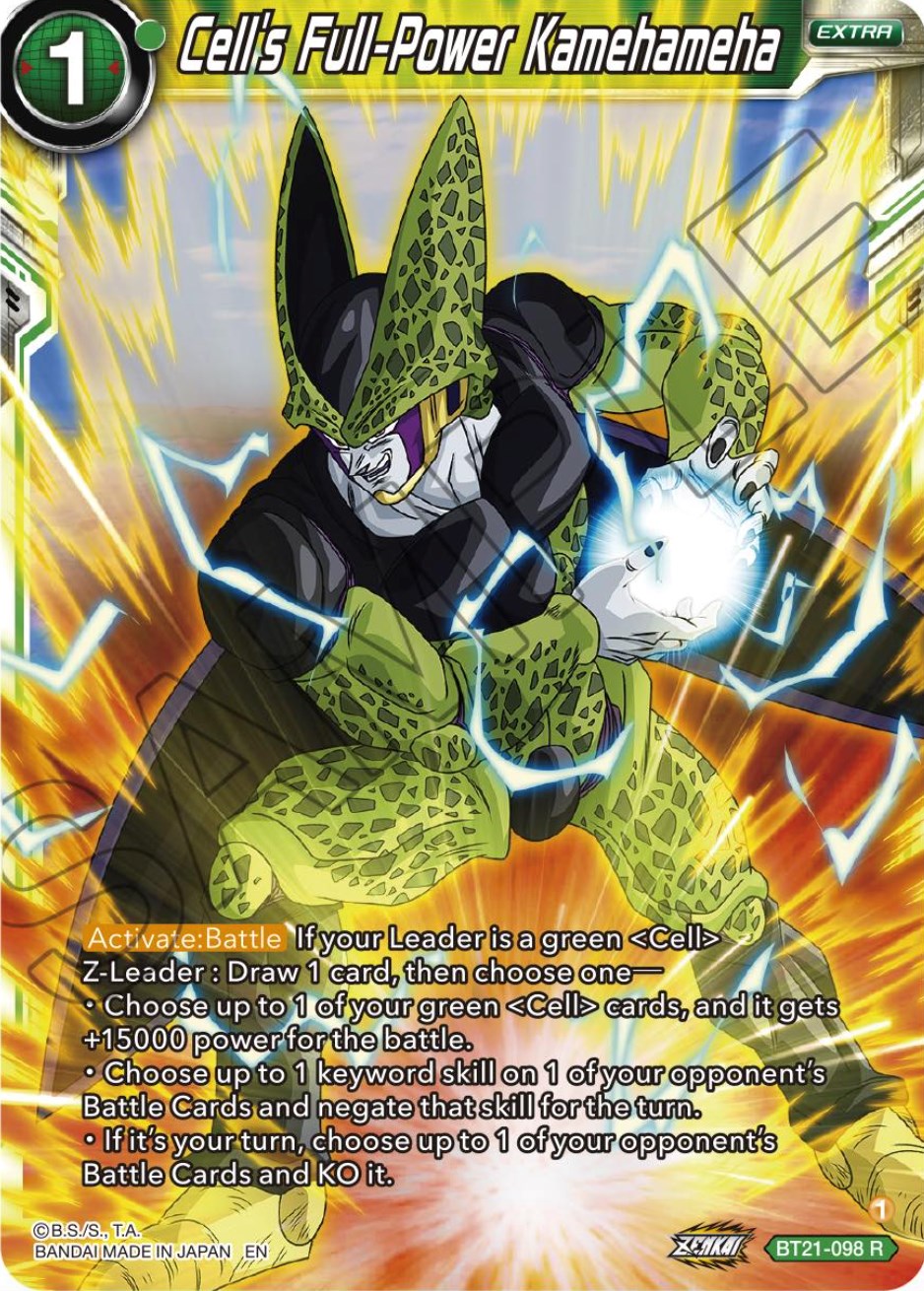 Cell's Full-Power Kamehameha (BT21-098) [Wild Resurgence] | Devastation Store