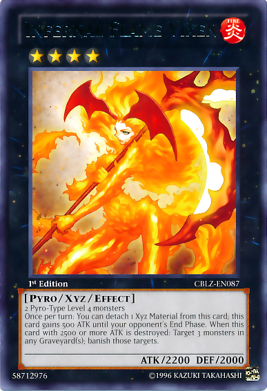 Infernal Flame Vixen [CBLZ-EN087] Rare | Devastation Store