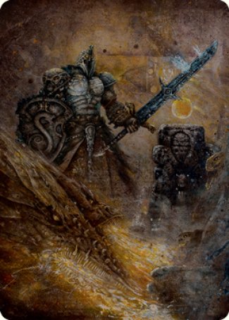 Dakkon, Shadow Slayer Art Card (48) [Modern Horizons 2 Art Series] | Devastation Store