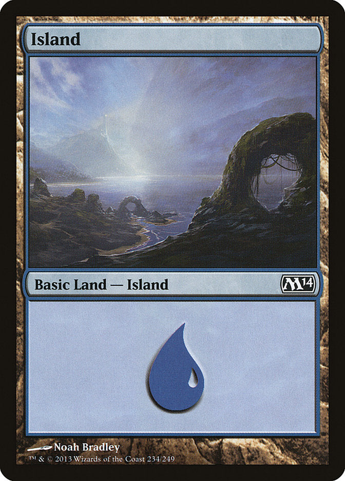 Island (234) [Magic 2014] | Devastation Store