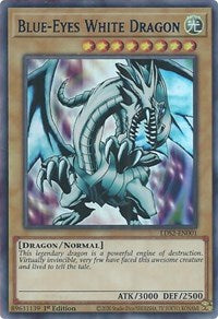 Blue-Eyes White Dragon (Blue) [LDS2-EN001] Ultra Rare | Devastation Store