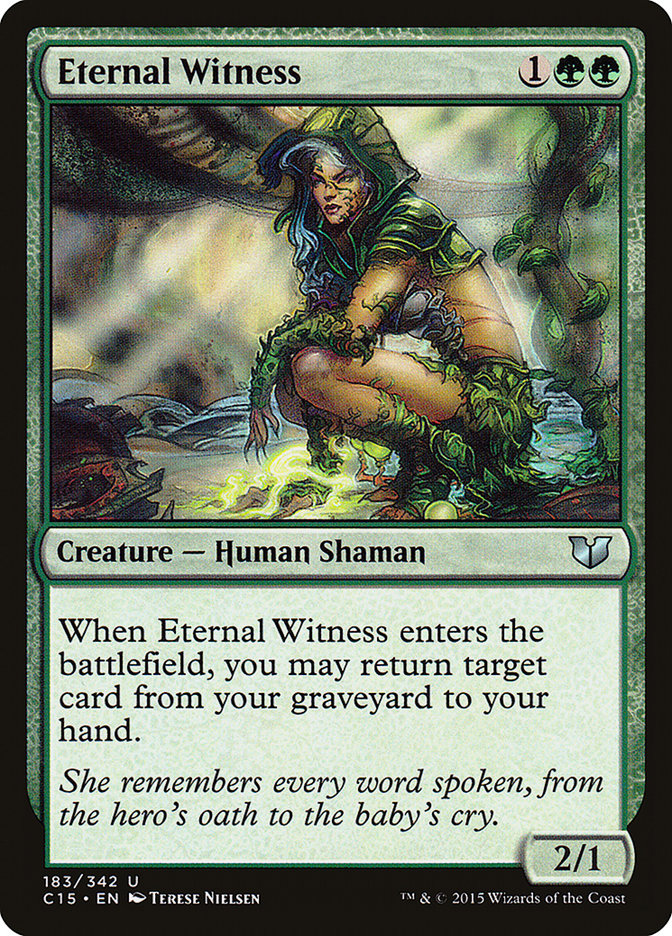 Eternal Witness [Commander 2015] - Devastation Store | Devastation Store