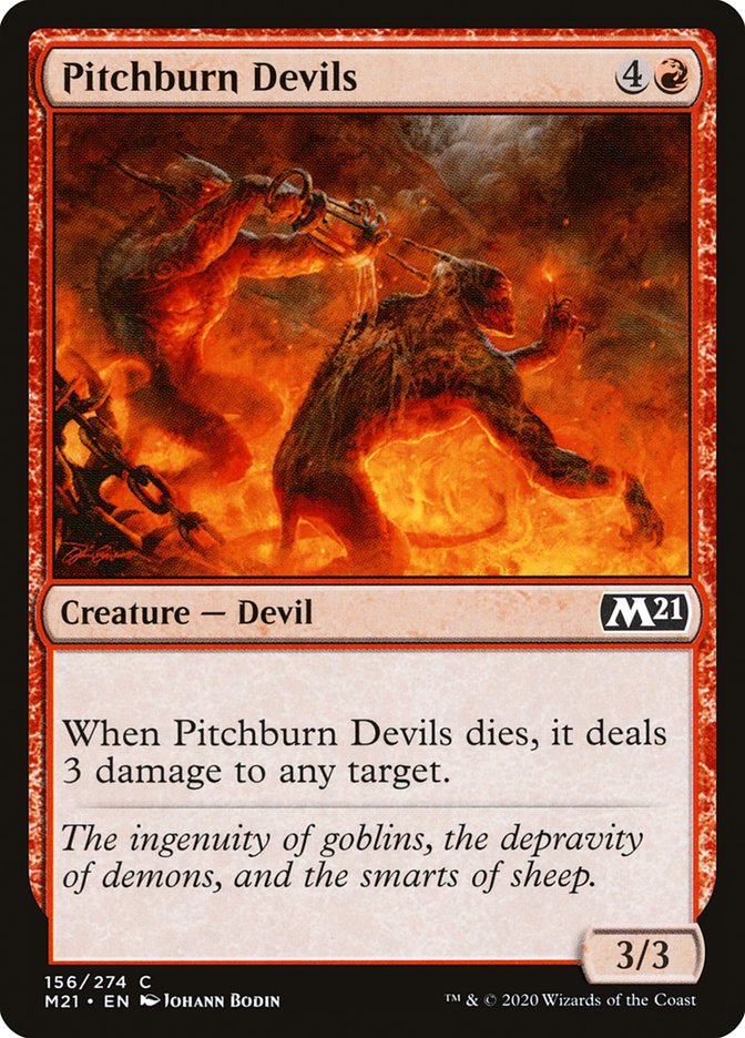 Pitchburn Devils [Core Set 2021] | Devastation Store