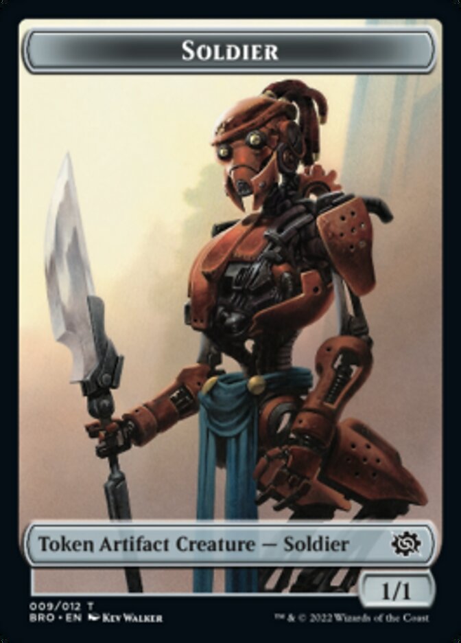 Soldier Token (009) [The Brothers' War Tokens] | Devastation Store