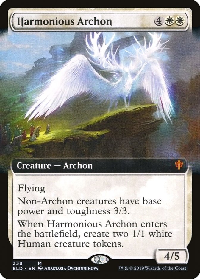 Harmonious Archon (Extended) [Throne of Eldraine] | Devastation Store