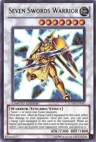 Seven Swords Warrior [JUMP-EN047] Ultra Rare | Devastation Store