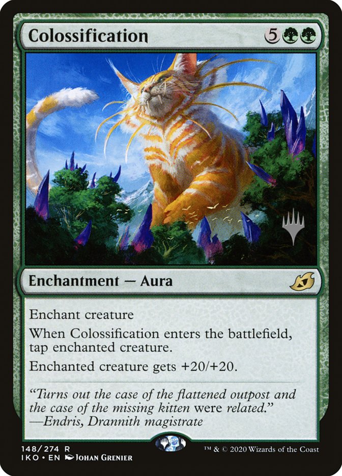 Colossification (Promo Pack) [Ikoria: Lair of Behemoths Promos] | Devastation Store